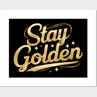 Women Stay Golden Classic Vintage 80's 90's Funny Posters and Art